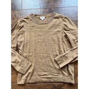 J. Crew Factory Brown Crew Neck Sweater